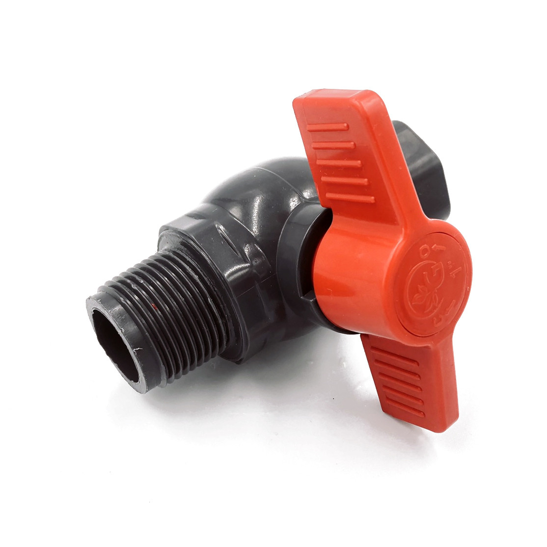 Кран шаровый пластиковый с резьбой 3/4" дюйма Presto-PS – фото, отзывы ...