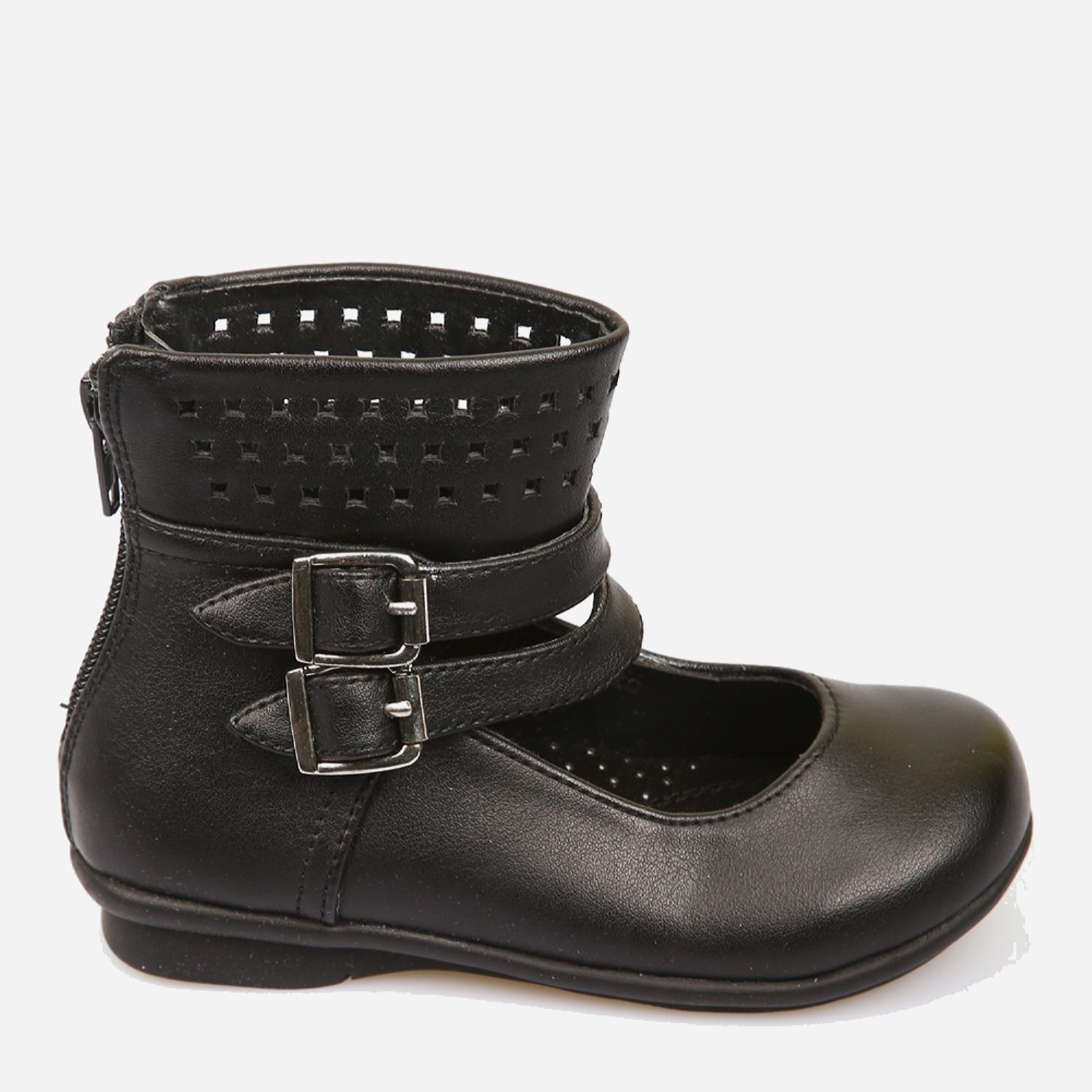Акція на Дитячі туфлі для дівчинки Calorie PVM-106602-Black 27 Чорні від Rozetka