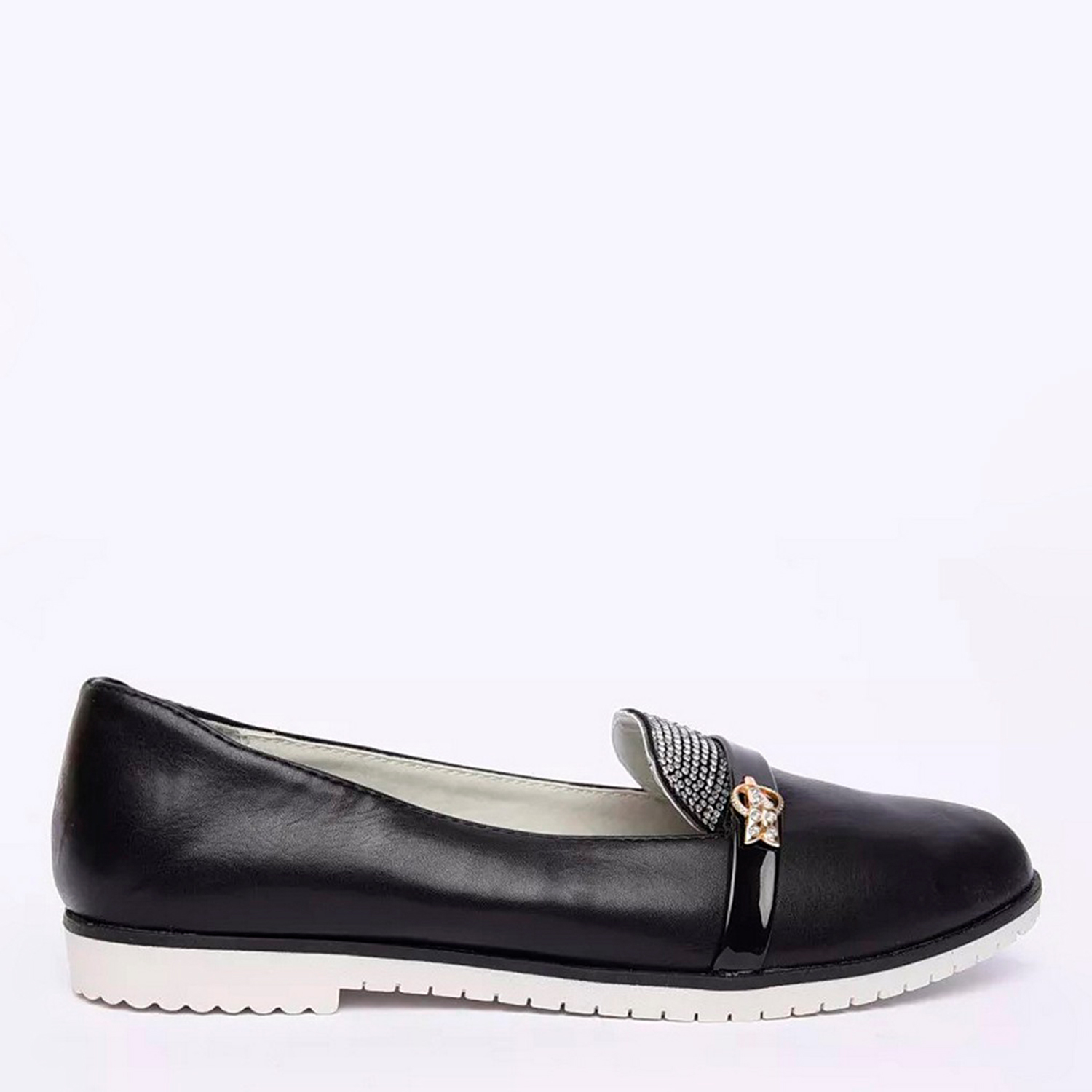 Акція на Дитячі туфлі для дівчинки W.Niko PVM-150096-Black 32 Чорні від Rozetka