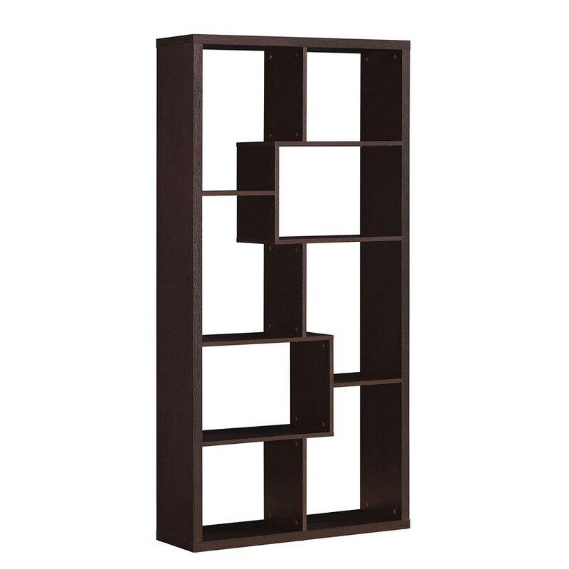

Геометрический книжный шкаф-полка Frewsburg - Little Room Baby House (WFR-100679-1036)