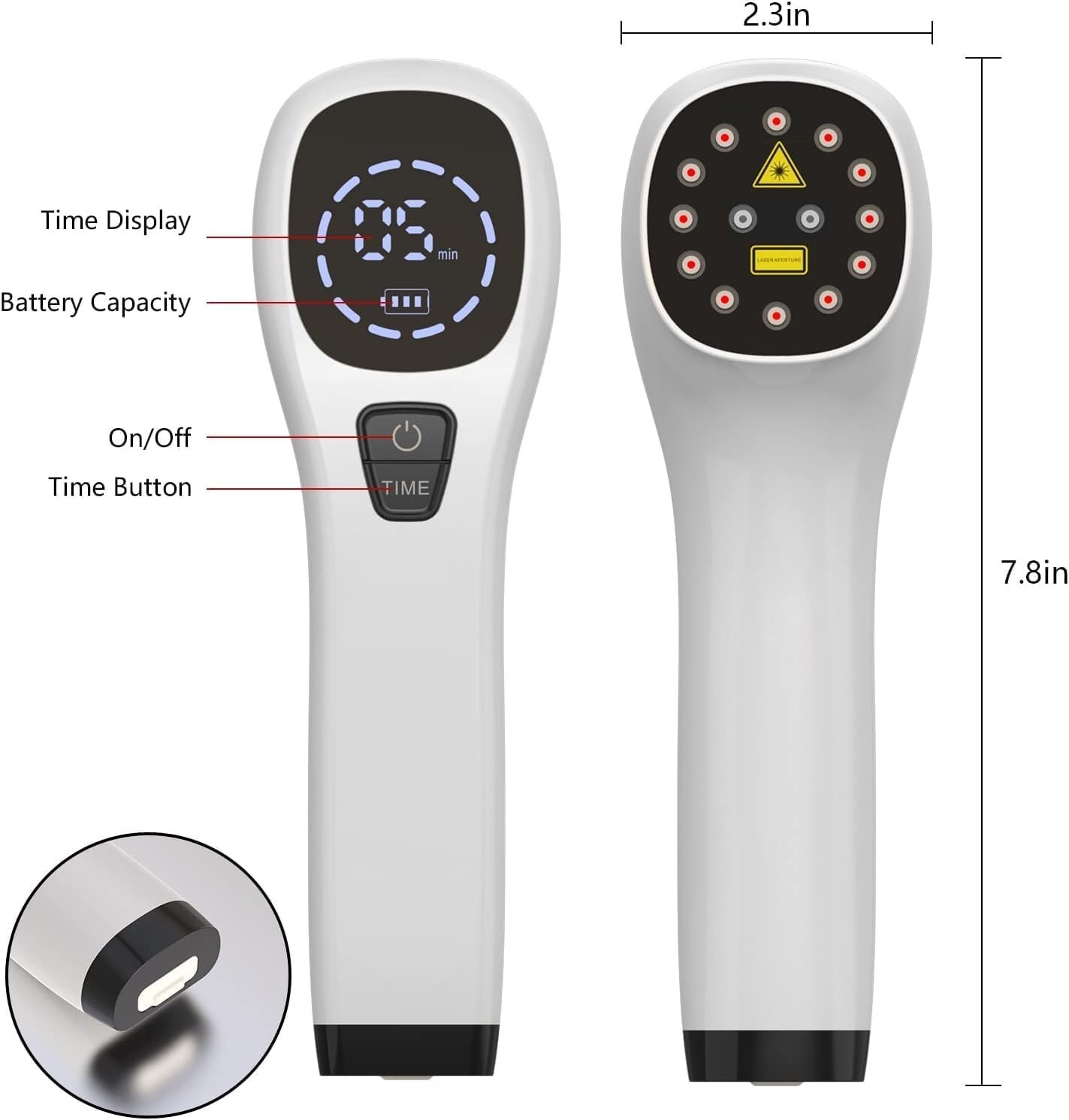 Аппарат холодной лазерной физиотерапии Handheld LAZER HD-CureS (2x808nm  +12X650nm) от продавца: SwetMixTexno | ROZETKA