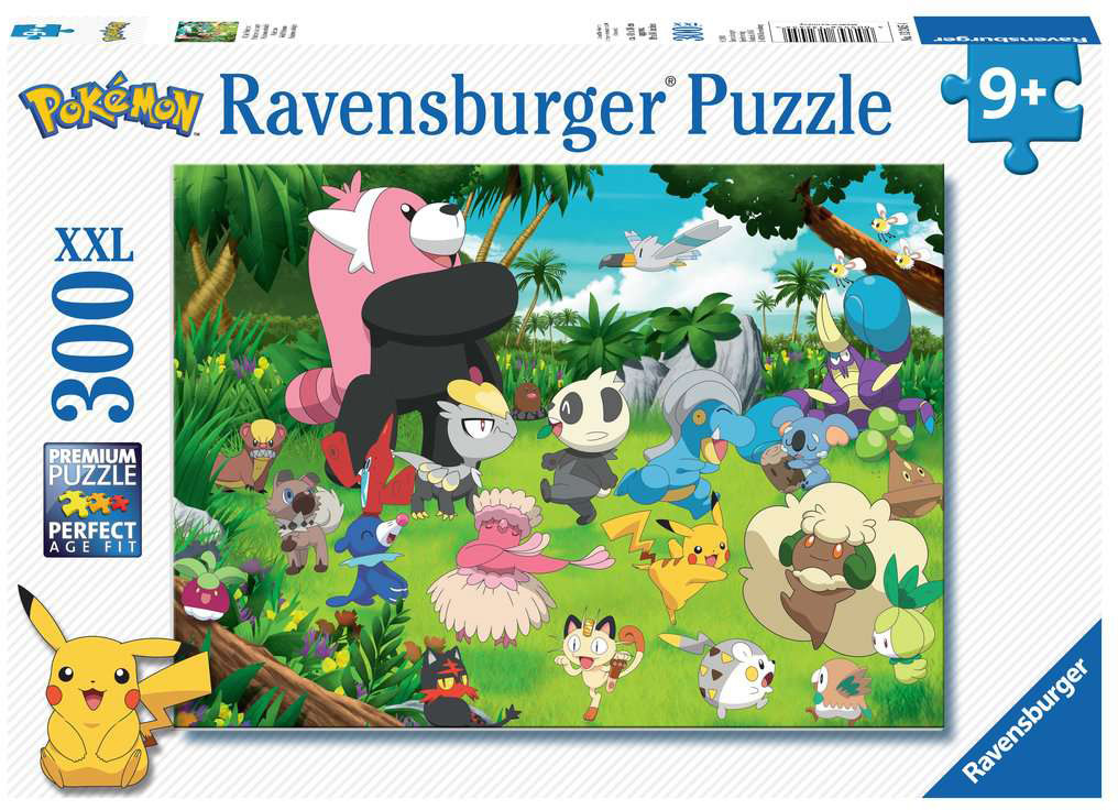 Puzzle Ravensburger Pokemon 300 elementów (4005556132454) –  kupuj z dostawą na terenie Polski