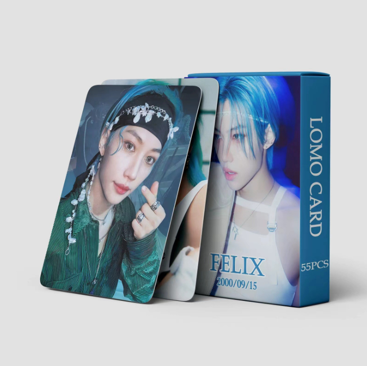 Фотокартки 55 штук K-POP Stray Kids STAR FELIX Стрей Кидс Ломо Карты ...