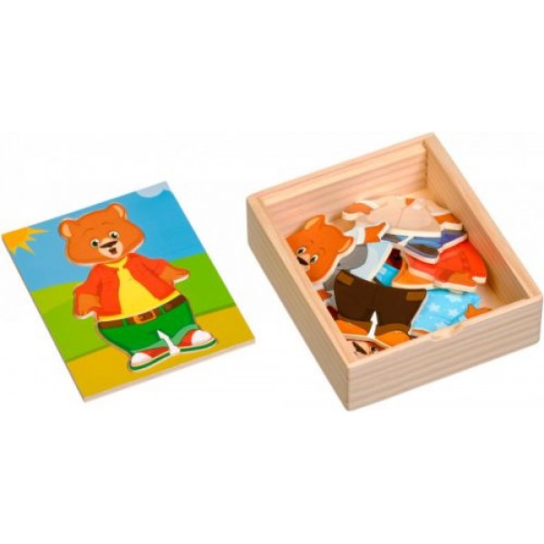 

Игра-одевашка "Медвежонок Миша" Д181б
