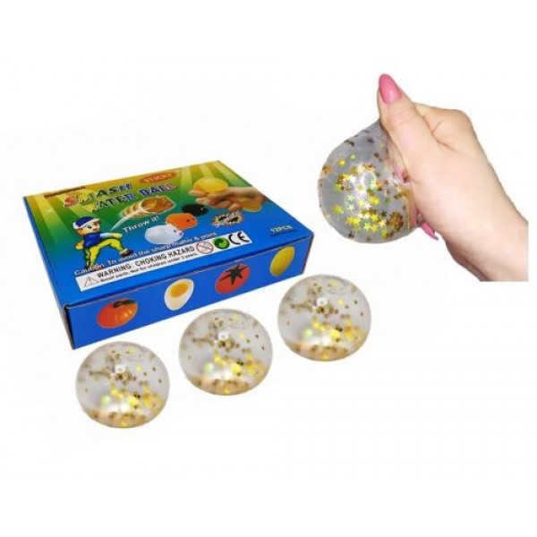 

Набор антистресс игрушек "Мячик со звёздочками", 12 штук MLstar6