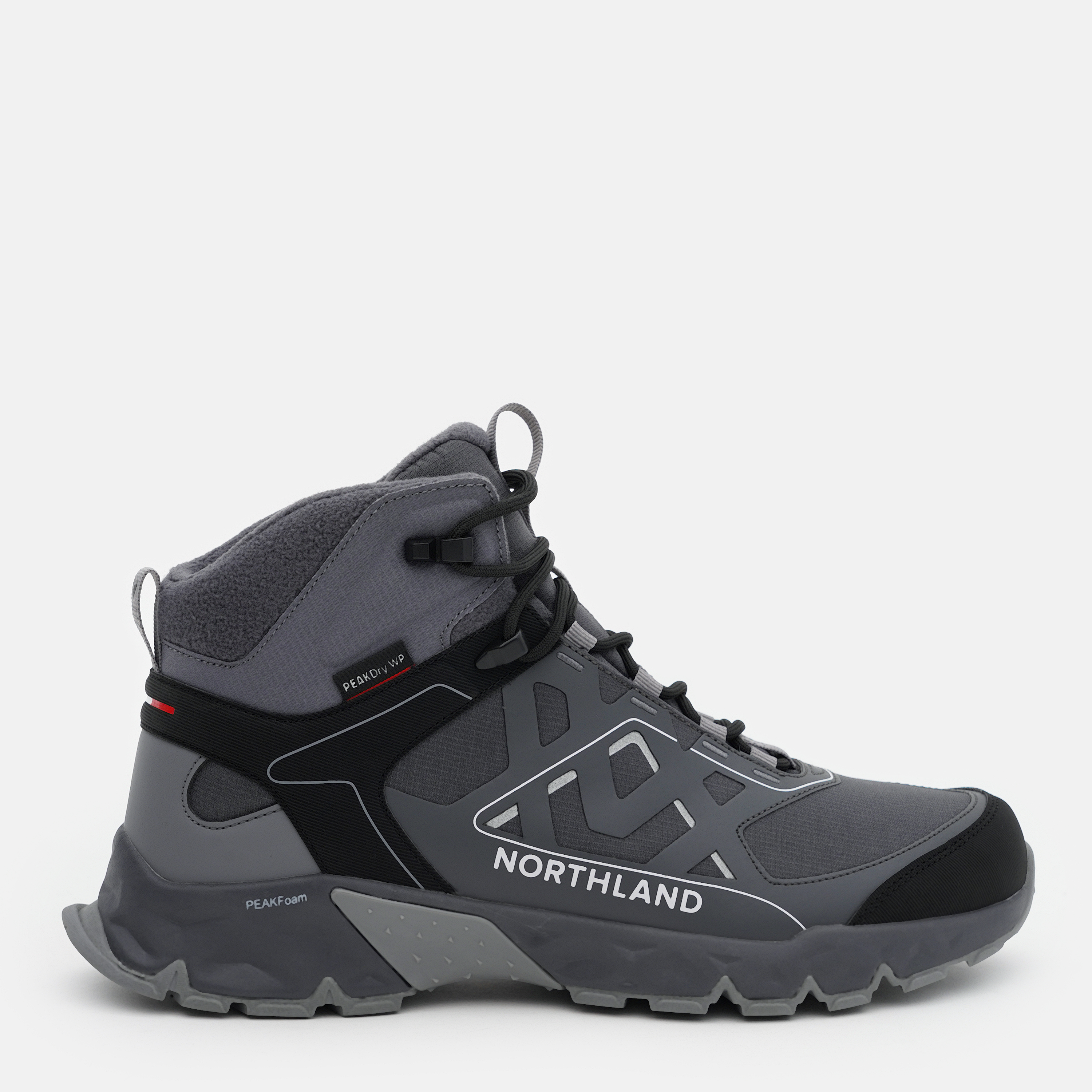 Акция на Чоловічі черевики для туризму Northland Easy Hiker Mid Men'S Boots 122640-91 41 25.5 см Сірі от Rozetka