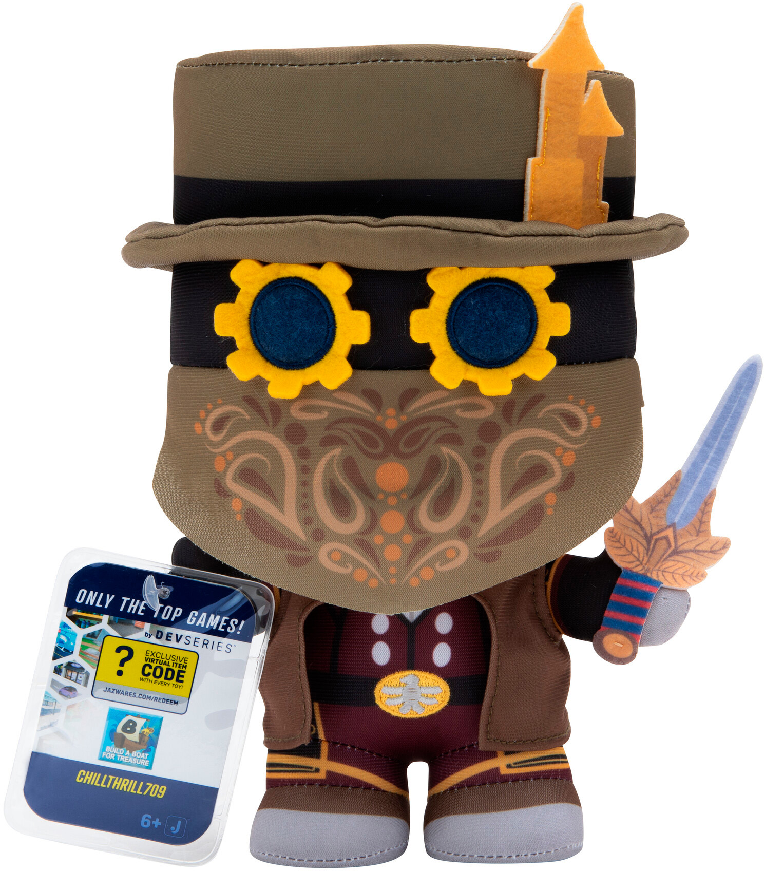 Мягкая игрушка DevSeries Collector Plush S1 Build A Boat For