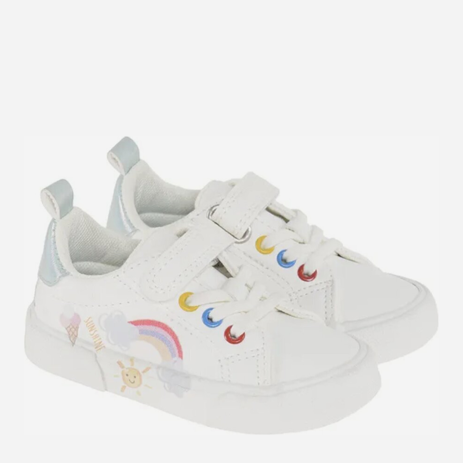Кеди дитячі Cool Club LOW1S22-CG218 23 White від Rozetka на платформі USKIDKA Акція на Кеди дитячі Cool Club LOW1S22-CG218 23 White від Rozetka
