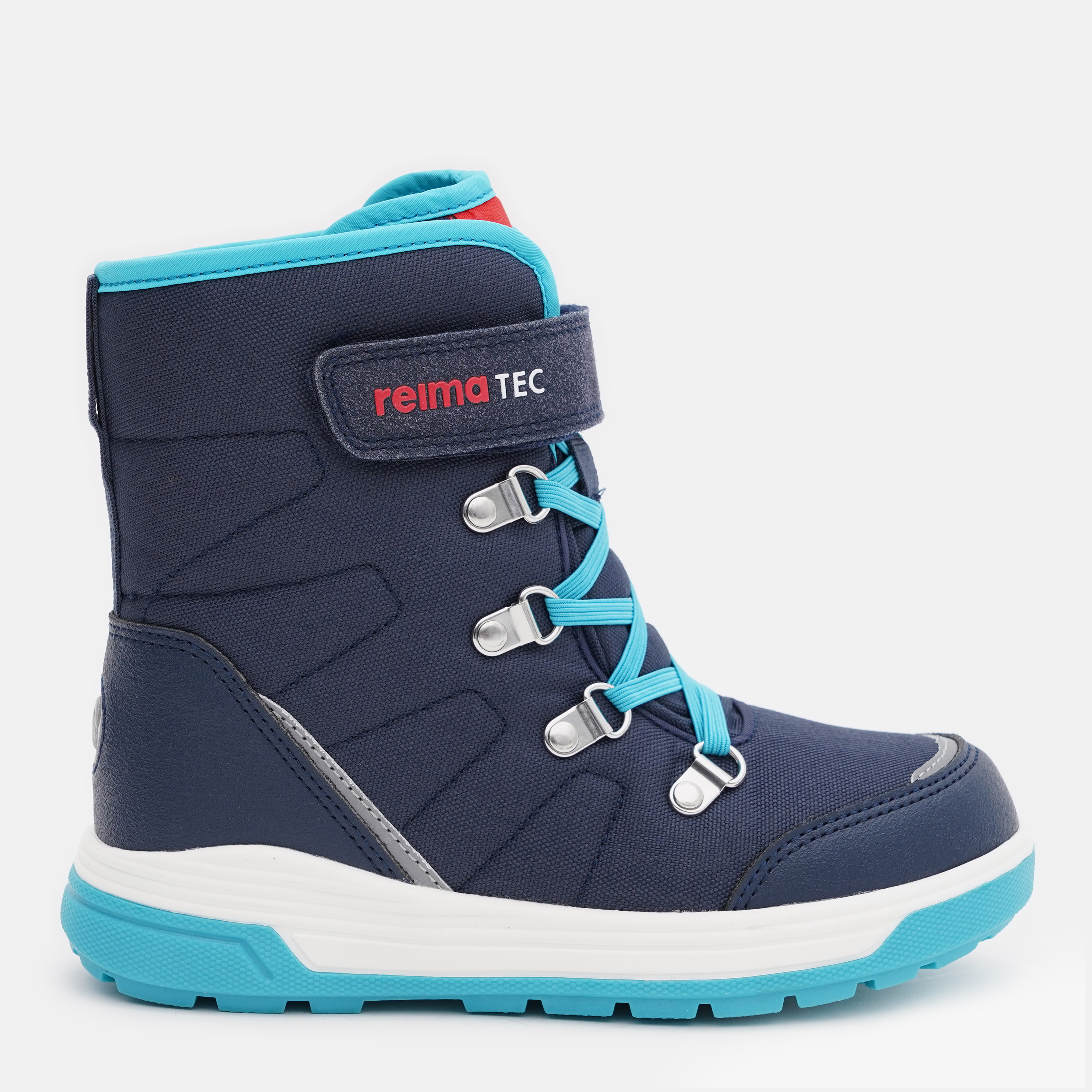 Акция на Дитячі зимові черевики для хлопчика Reima Quicker 5400025A-6980 32 Темно-сині от Rozetka