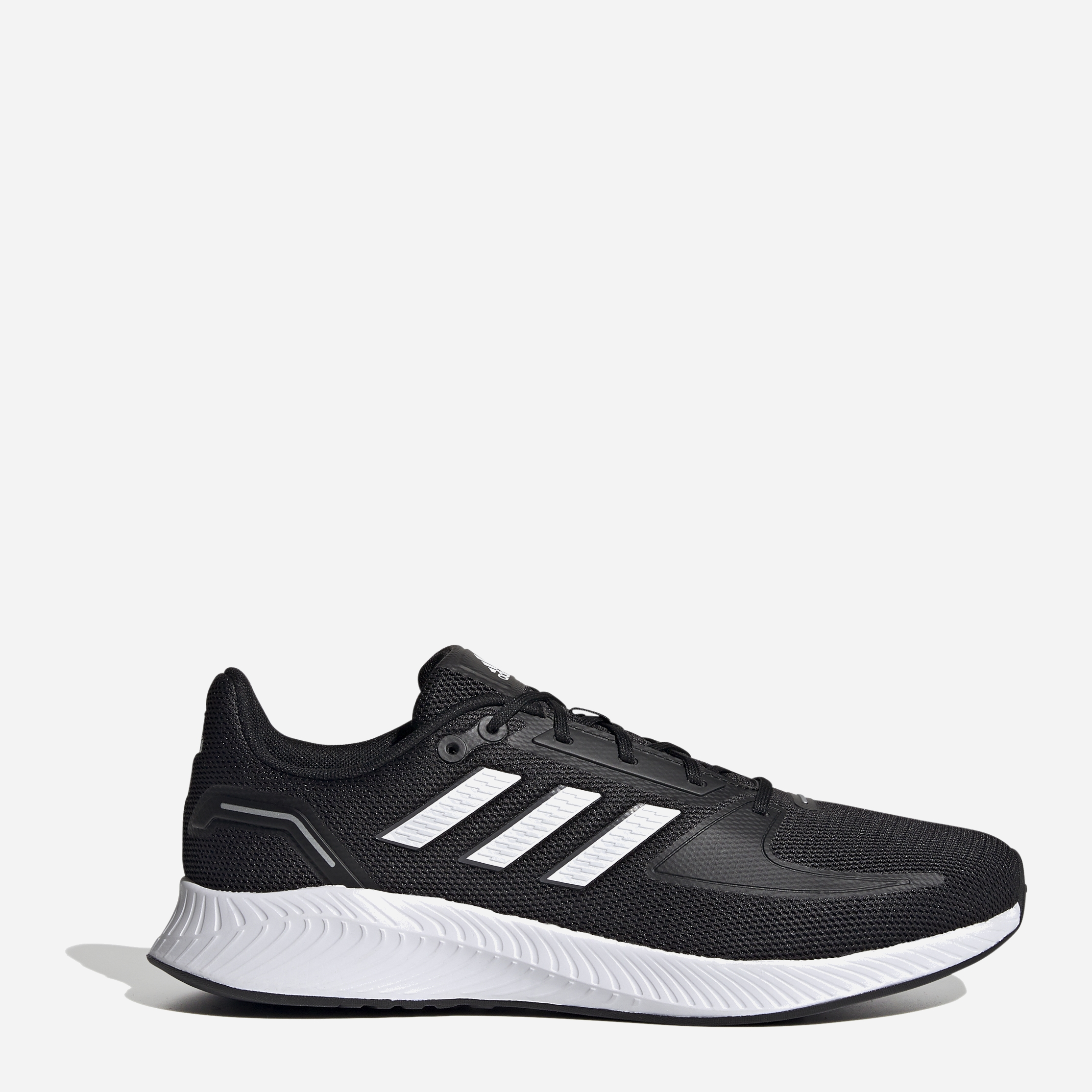 Акція на Чоловічі кросівки для бігу Adidas Runfalcon 2.0 FY5943 44 (9.5UK) 28 см Чорні від Rozetka