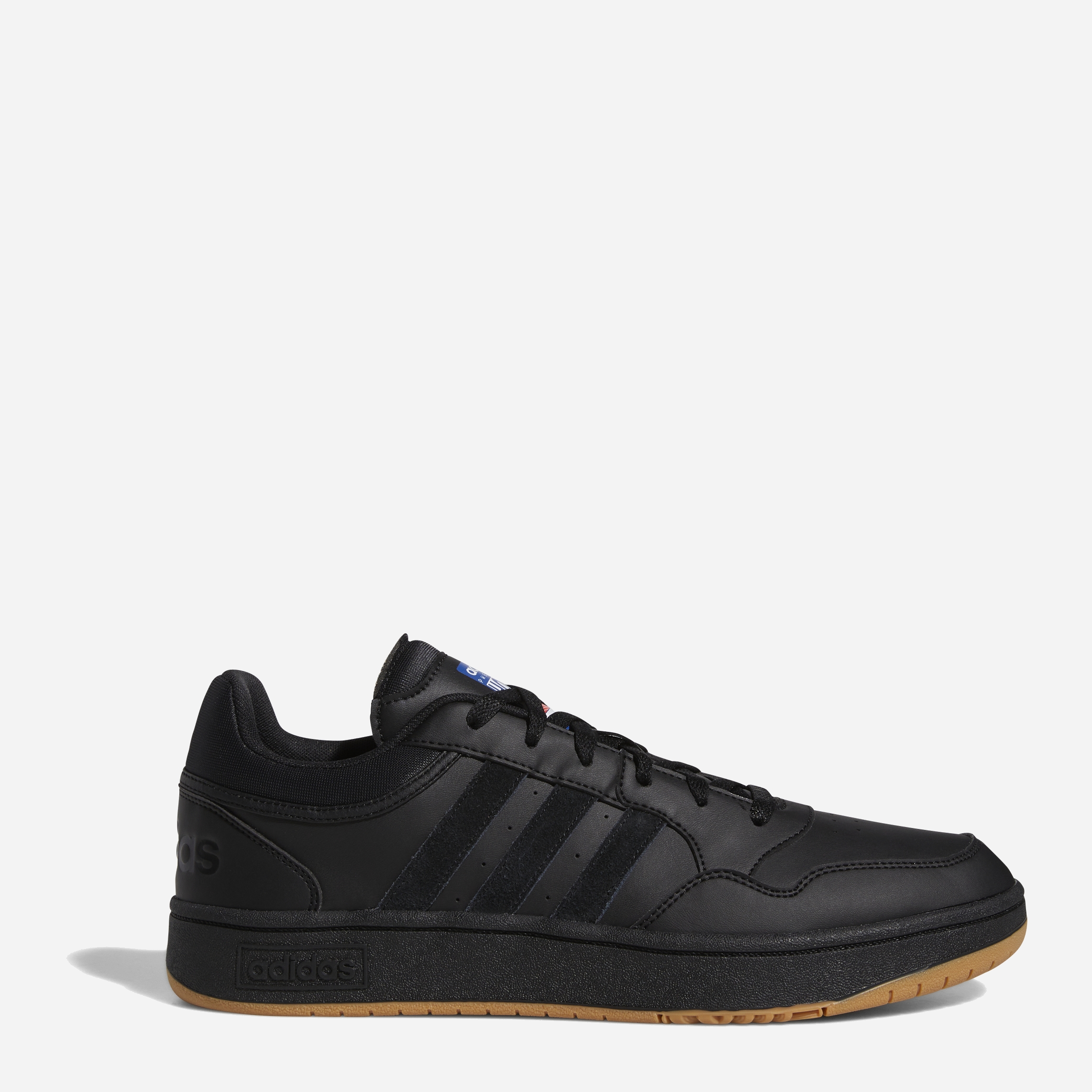 Акція на Чоловічі кеди низькі Adidas Hoops 3.0 GY4727 45.5 (UK 10.5) Чорні від Rozetka