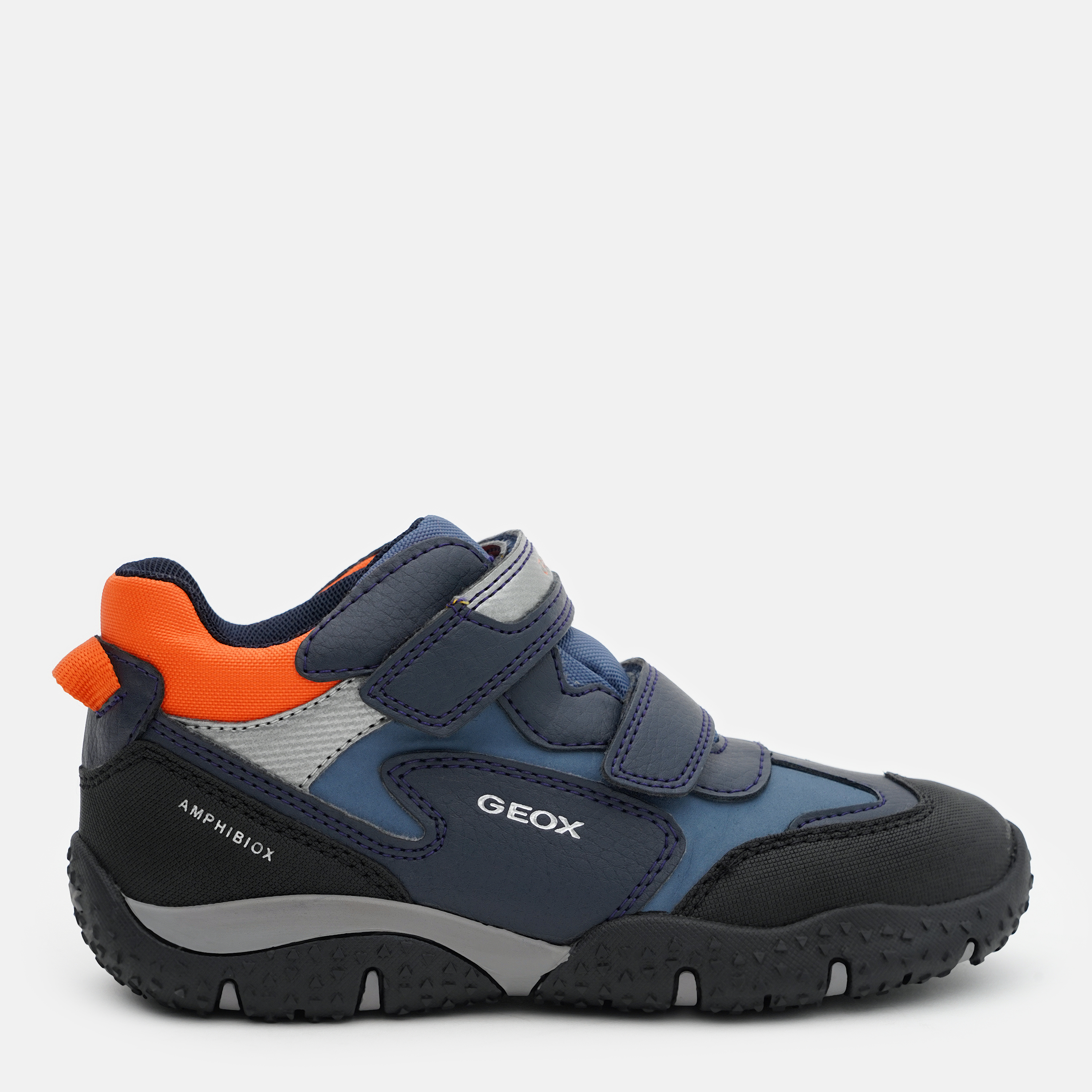 Акція на Підліткові демісезонні черевики для хлопчика Geox Baltic Boy J2642A-050BU-C0659 36 Сині від Rozetka
