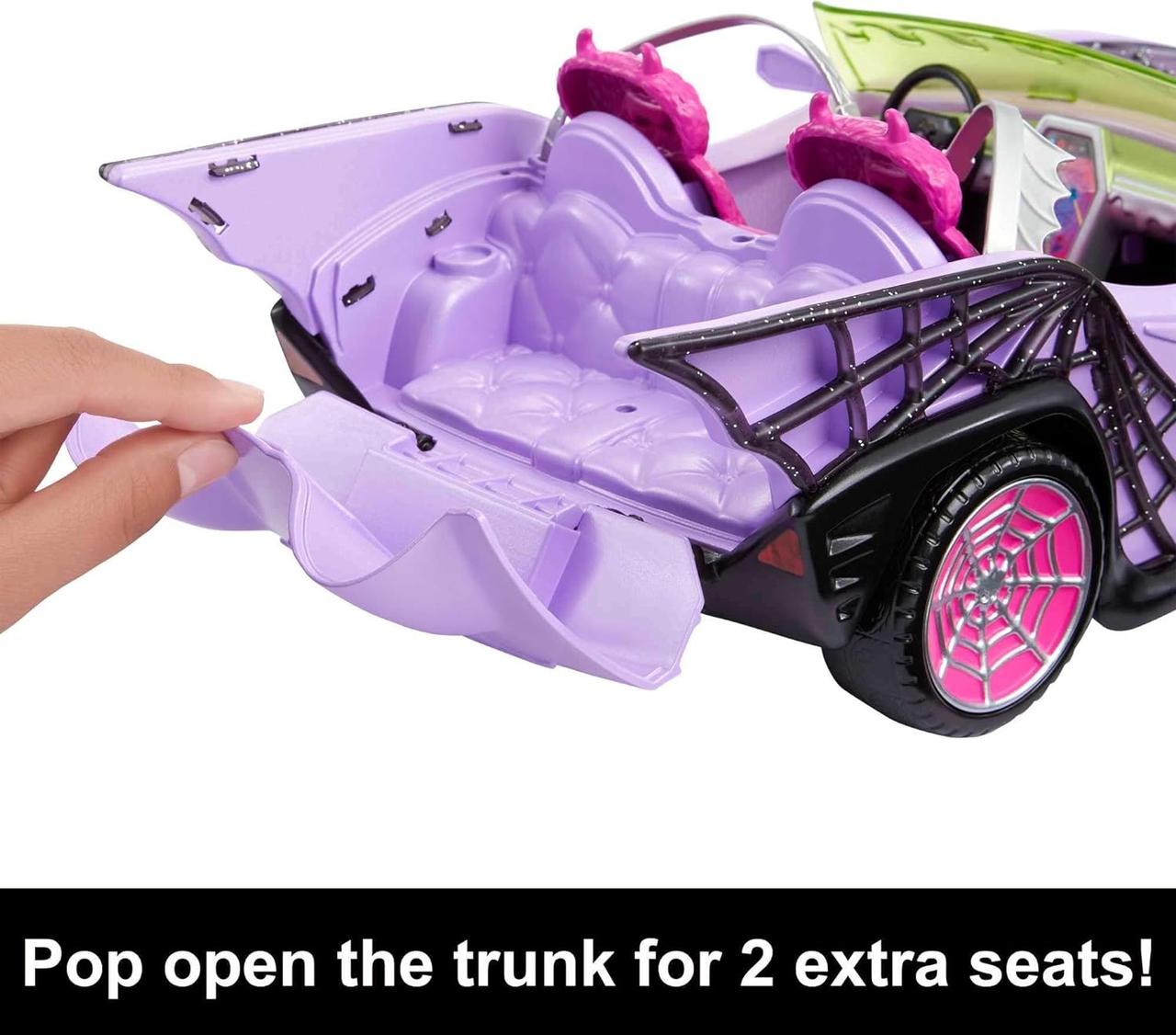 Monster High Toy Car Машинка Монстр Хай монстро-мобиль – фото, отзывы,  характеристики в интернет-магазине ROZETKA от продавца: OVD | Купить в  Украине: Киеве, Харькове, Днепре, Одессе, Запорожье, Львове