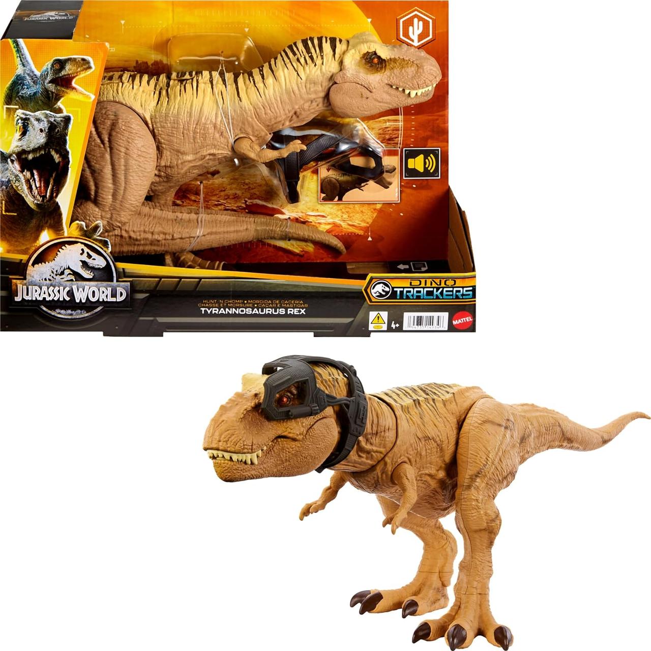 Mattel jurassic world t hot sale rex