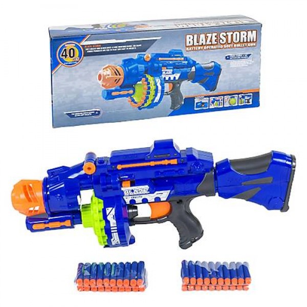 

Бластер Blase Storm 7051 На батарейках с мягкими пулями