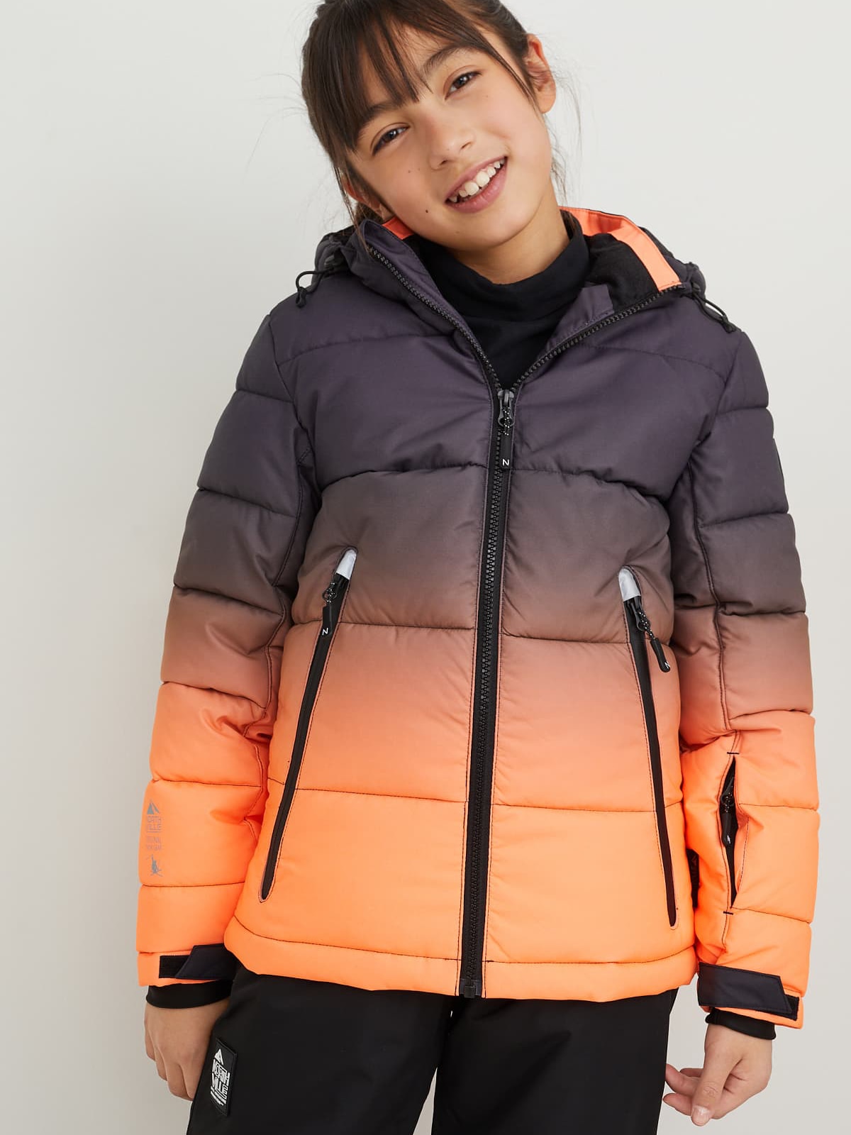 Акція на Підліткова зимова куртка для хлопчика C&A GD-00062110 140 см Комбінована від Rozetka