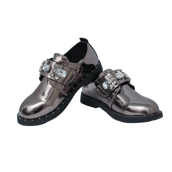 

Туфли для девочки Mishonok 2689-3 33 Бронзовый