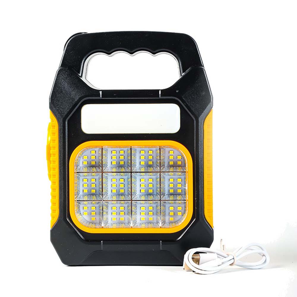 Аккумуляторный Кемпинговый фонарь Solar D-2081/JY-978C Power Bank Черно ...