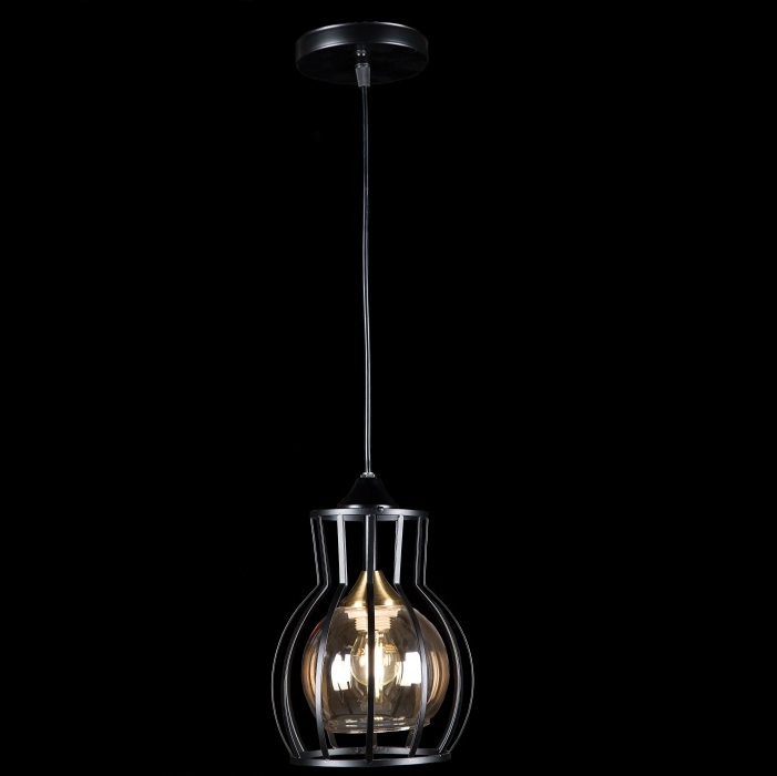 

Подвесная люстра Svitlight L3754/1H (BK)