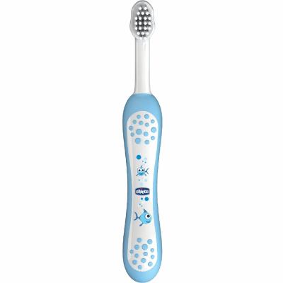 Детская зубная щетка Chicco голубая (06958.20) от продавца: Каперс – в ...