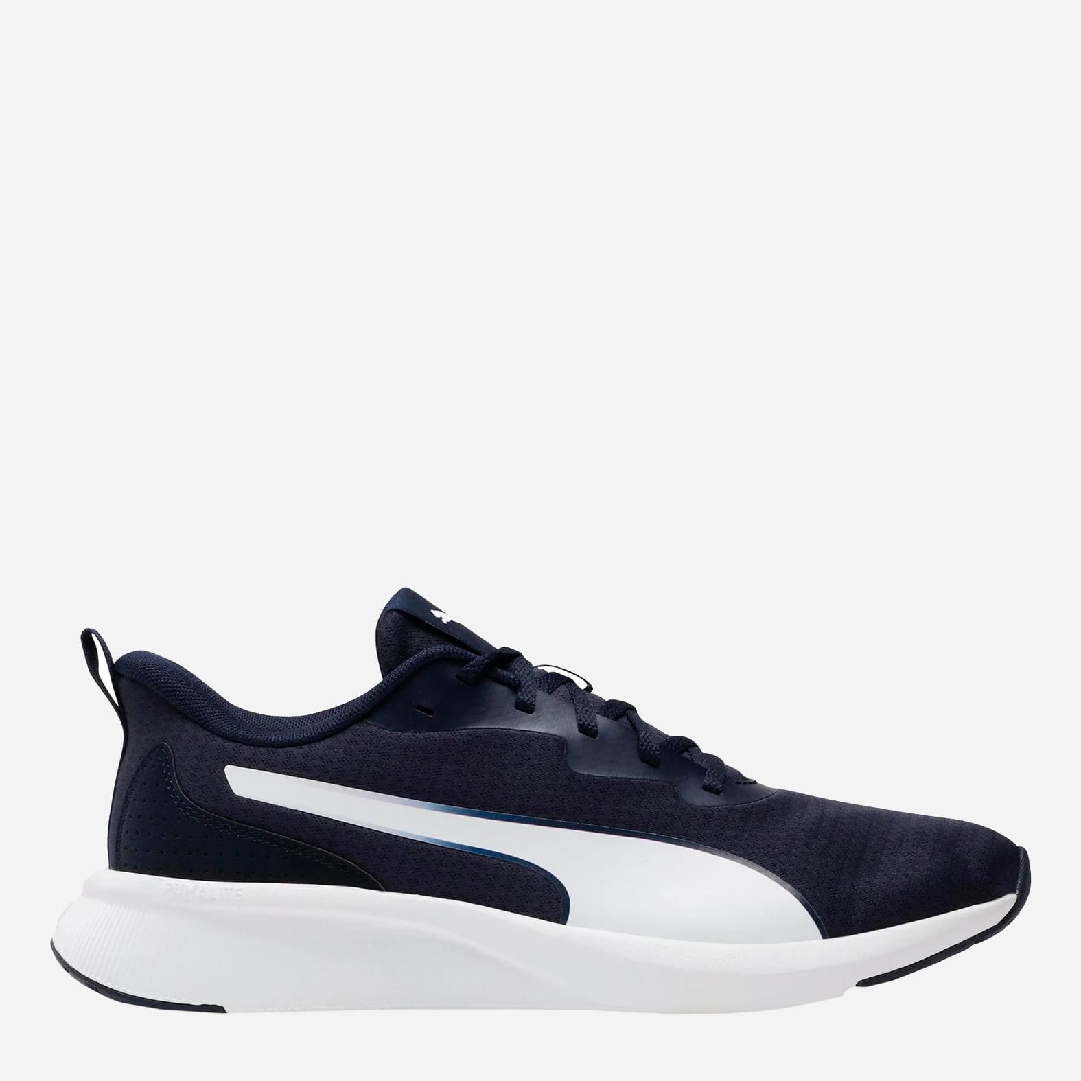 Акція на Чоловічі кросівки для бігу Puma Flyer Lite 37877403 44 (9.5UK) 28.5 см Navy-White від Rozetka