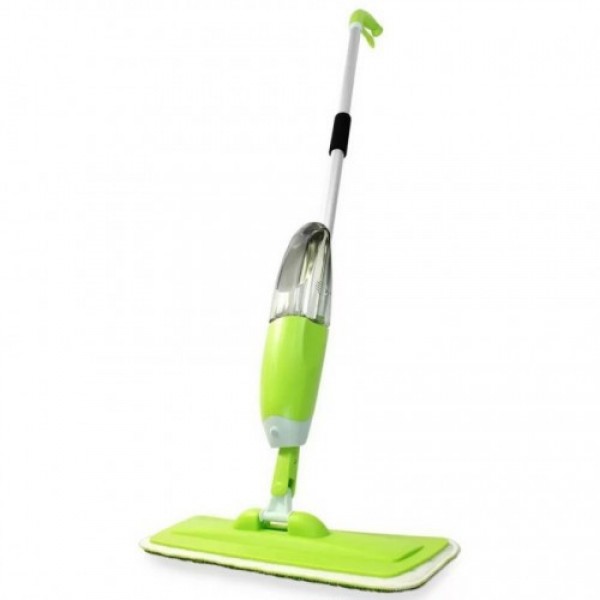 

Швабра с встроенным распылителем Healthy Spray Mop 3 в 1 двухсторонняя Зеленая