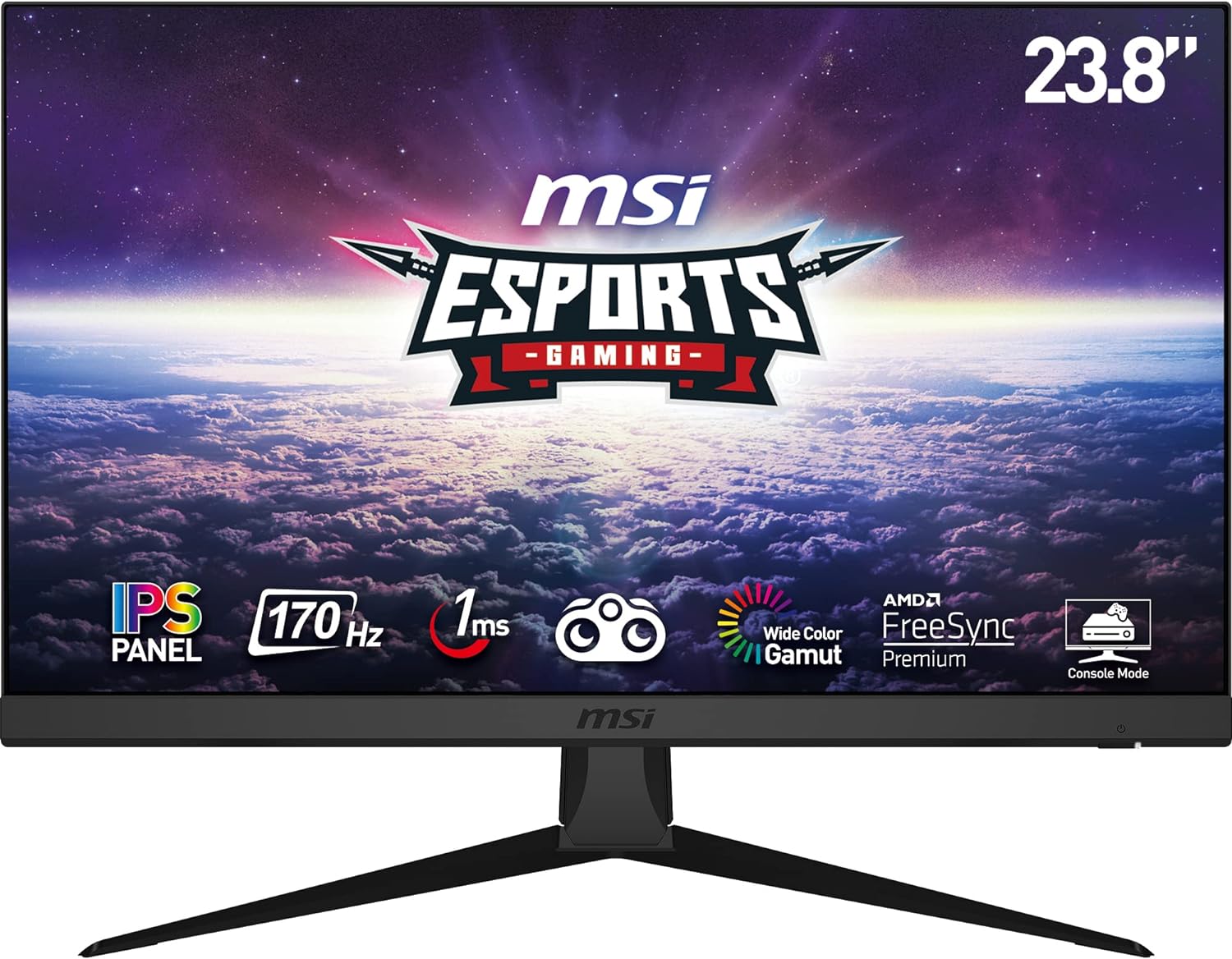 Монитор 23.8" MSI G2412 -- FHD IPS / 170Hz / 1ms MPRT / 8-Bit / sRGB ...