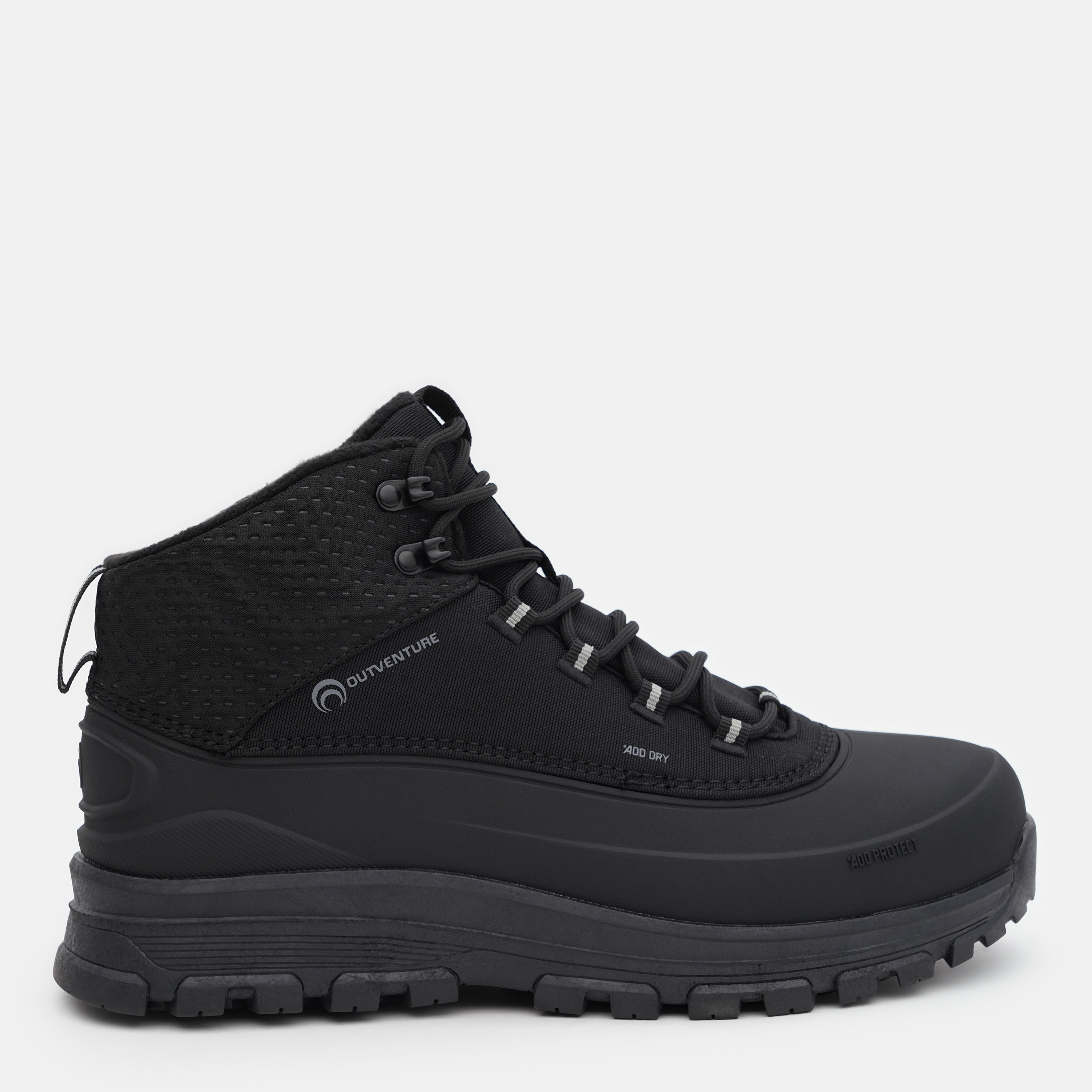 Акция на Чоловічі черевики Outventure Wintershell Men'S Boots 123172-99 42 26 см Чорні от Rozetka