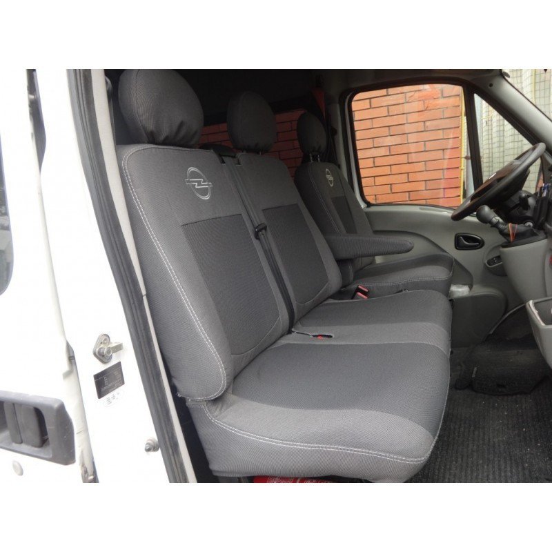 Модельные авточехлы Opel VIVARO 2001-2014 (1+2) из автоткани EMC ...