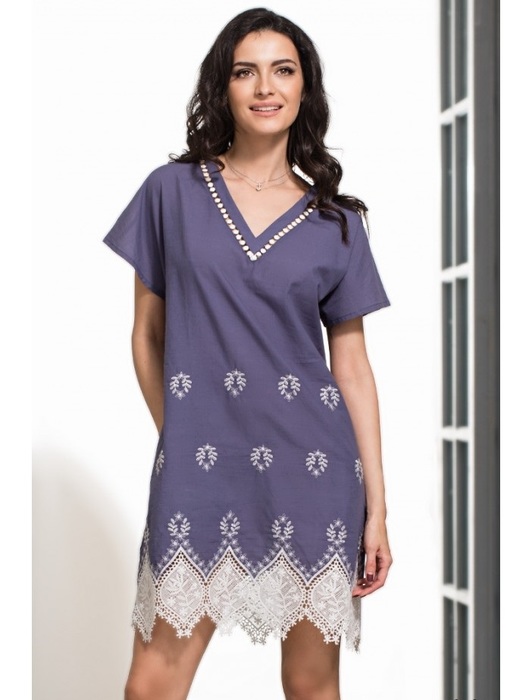 

Туника "Марсель" 6395 XXL/XXXL синий (6395 - Женские туники)