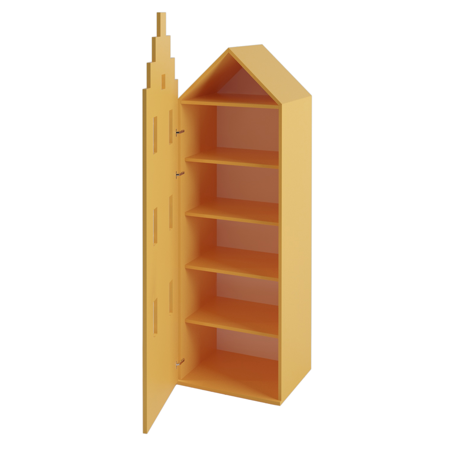 

Детский шкаф домик для вещей Амстердам Little Room Little Room Baby House желтый (ZHO-44434-9)
