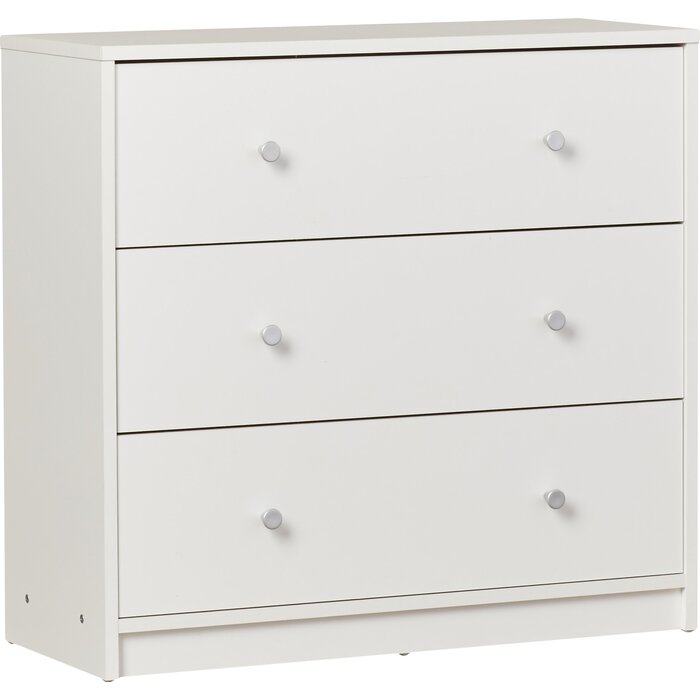 

Комод с 3 ящиками Little Room Baby House Белый (T-00022)