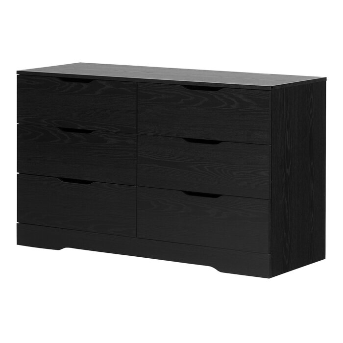 

Комод Holland с 6 ящиками Little Room Baby House Сосна Гасиенда черная (T-00078)