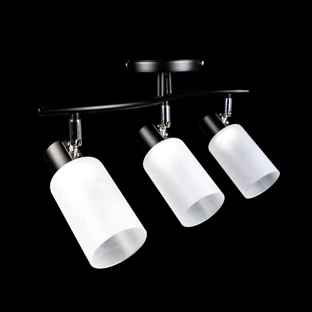 

Люстра на 3 плафона Svitlight 1299/3 BK/CR N