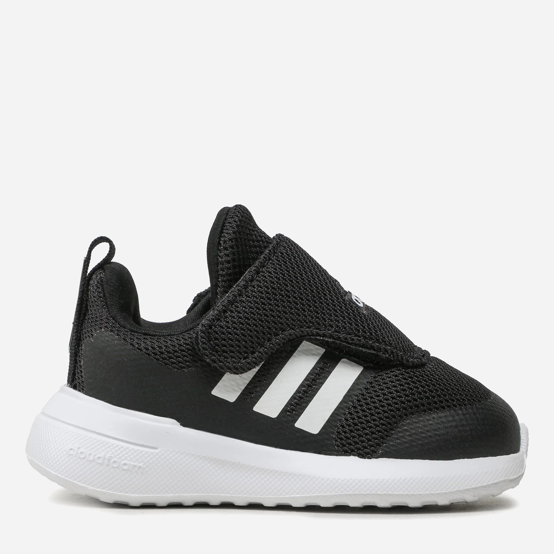 Акція на Дитячі кросівки для хлопчика Adidas Fortarun 2.0 Ac I IG2555 26.5 Core Black від Rozetka