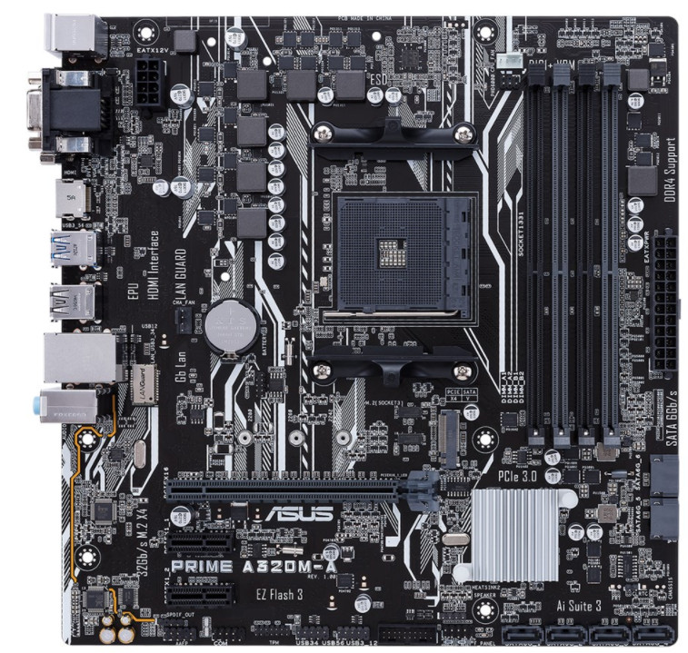 

Материнська плата Asus Prime_A320M-A