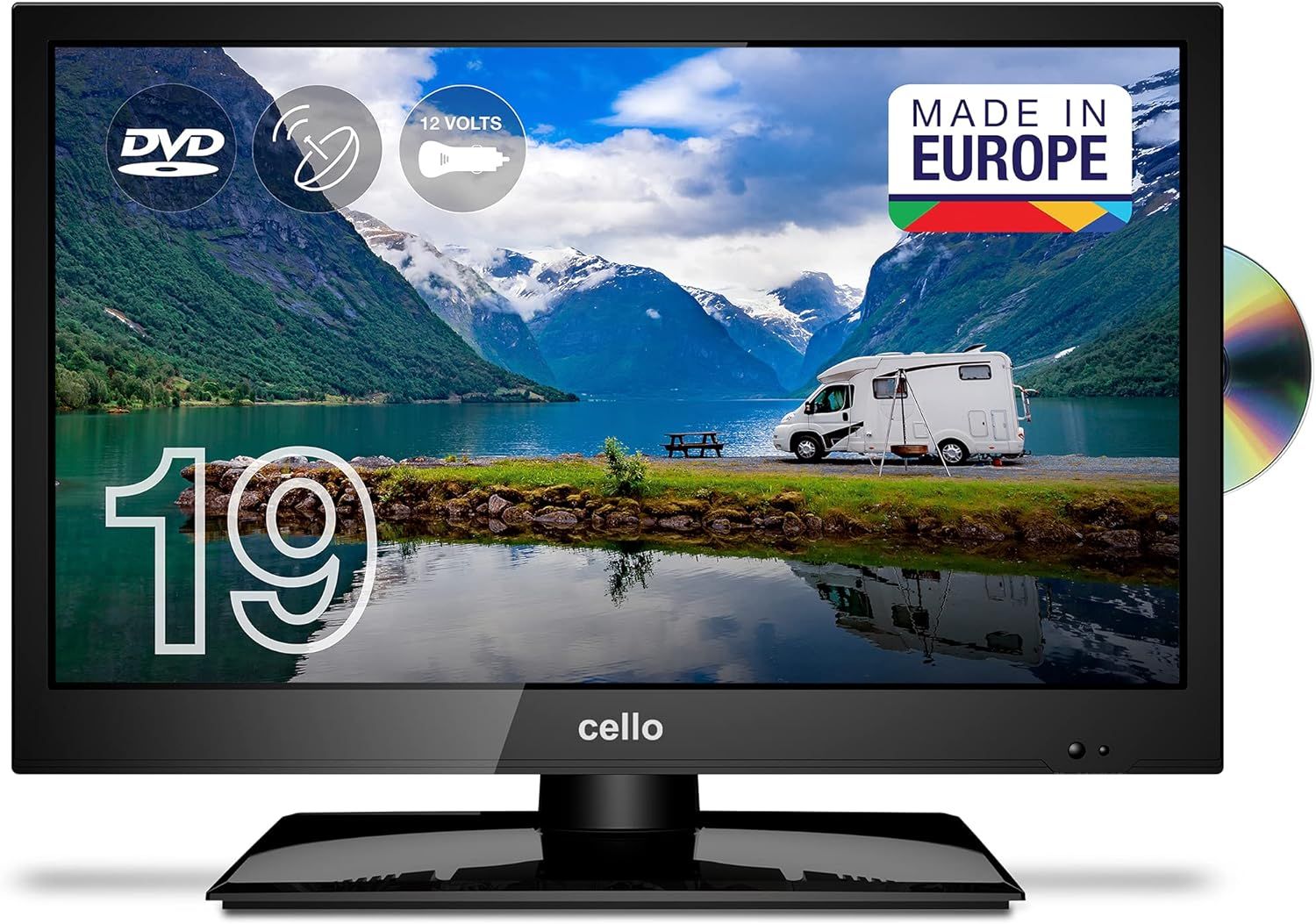 Телевизор 19 дюймов Cello C1920FMTRDE Traveller (W22-DA8380) Б/У купить ...