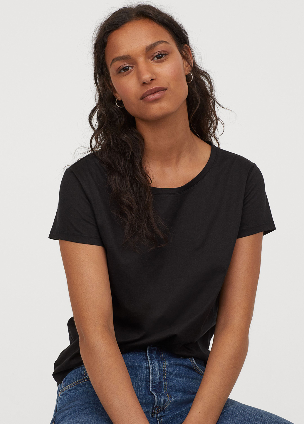 

Футболка H&  черный 14117684621, Футболка H&M M черный 14117684621