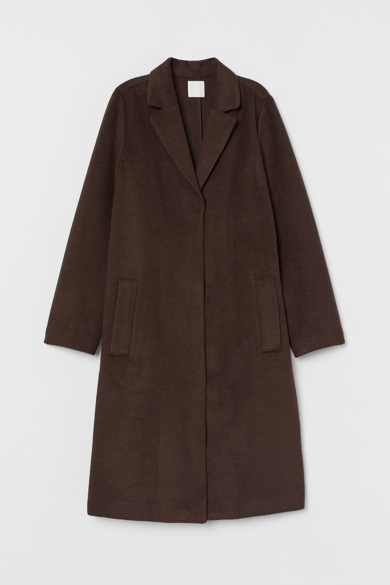 

Пальто H&M  коричневый 7553610, Пальто H&M 42 коричневый 7553610