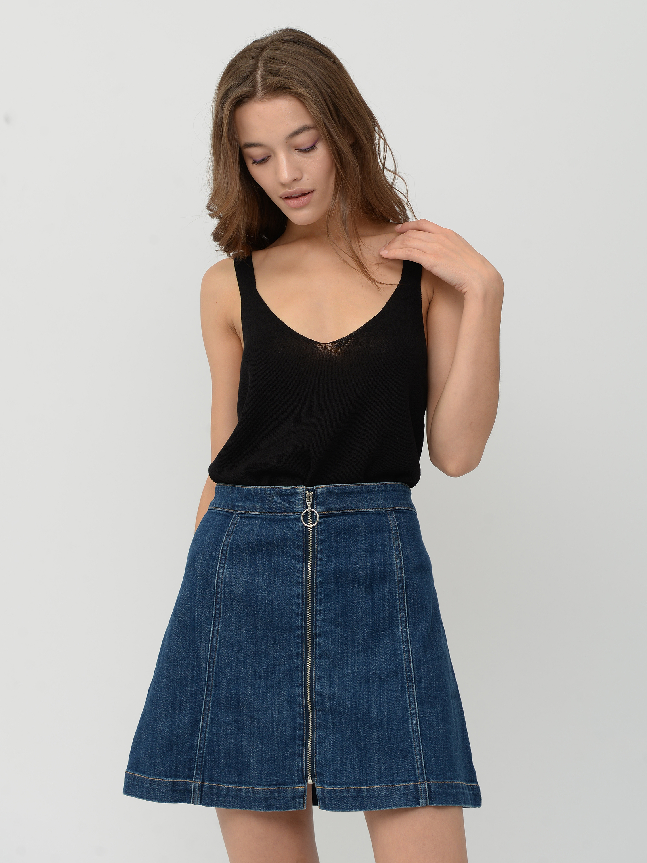

Майка H&M  черный 120562, Майка H&M XS черный 120562