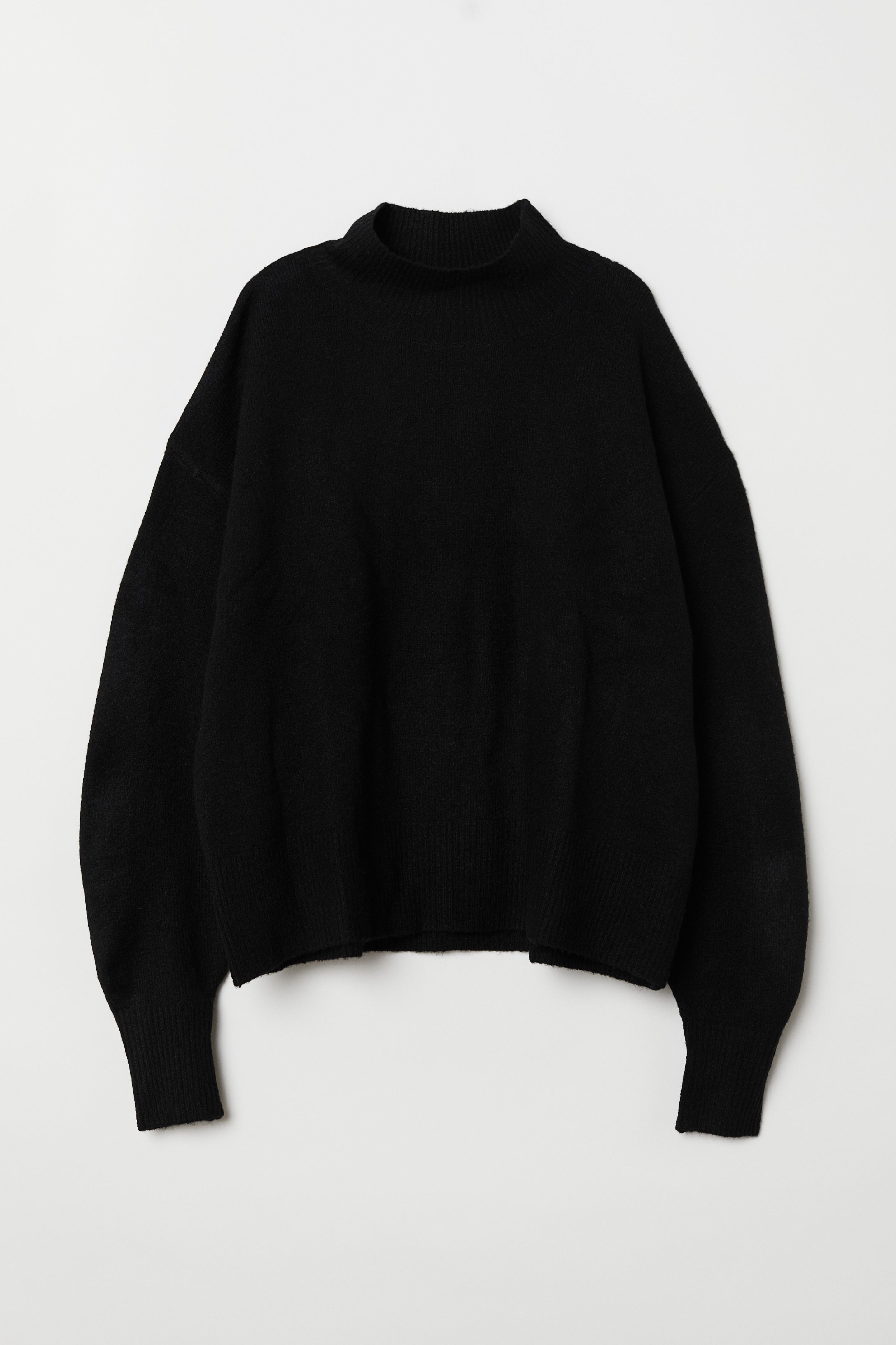 

Джемпер H&M XS S черный 6993588