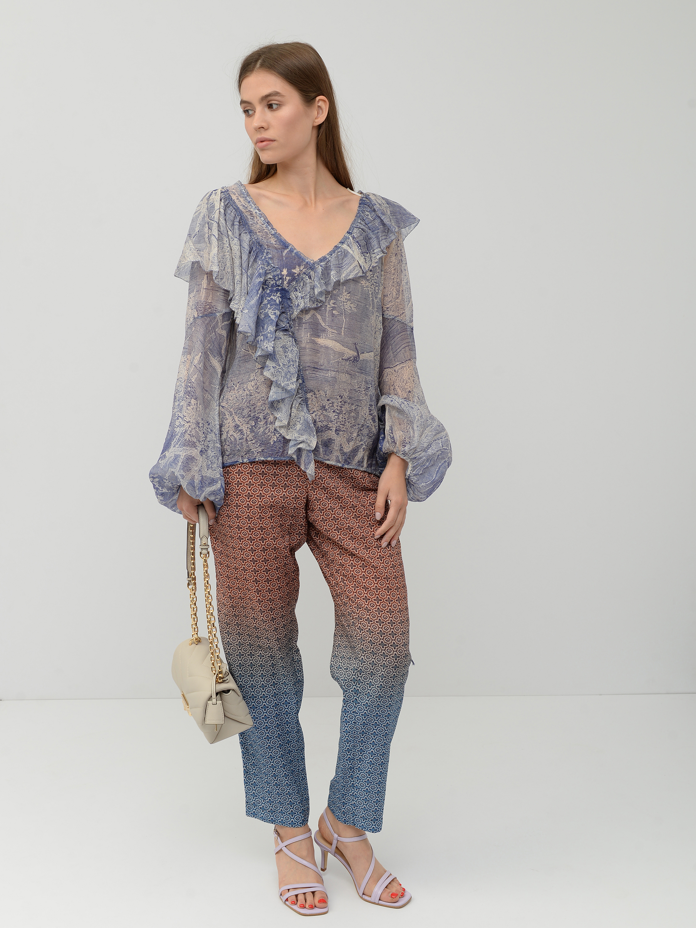 

Брюки H&M M коричневый 1627387