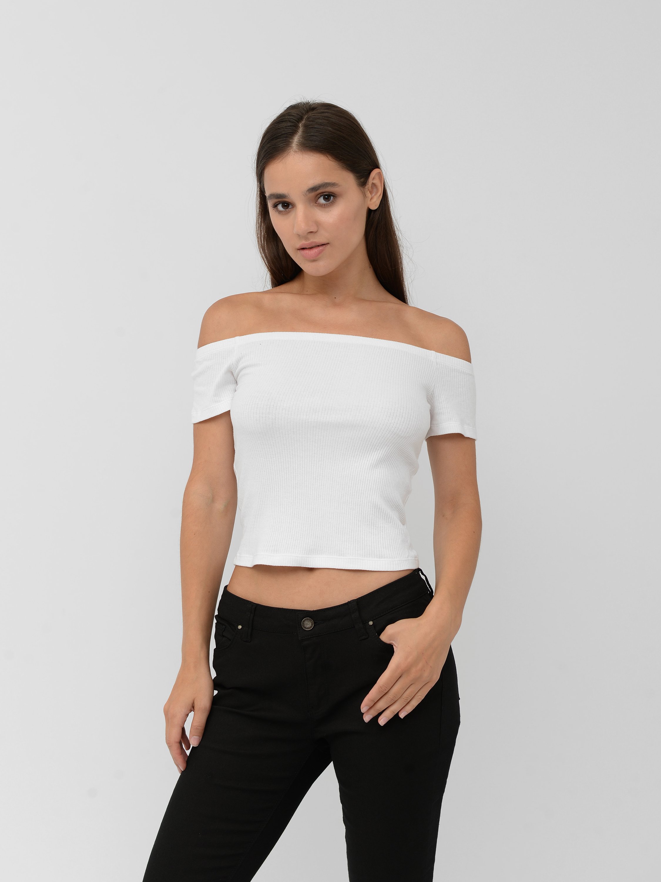 

Топ H&M S белый 2140010