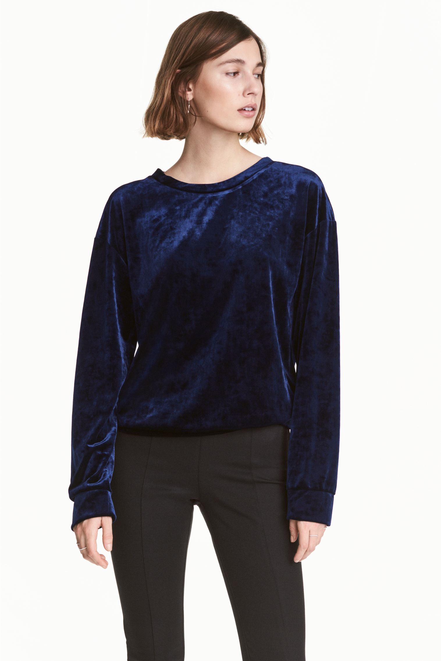 

Джемпер H&M  темно синий 4854215, Джемпер H&M S темно синий 4854215