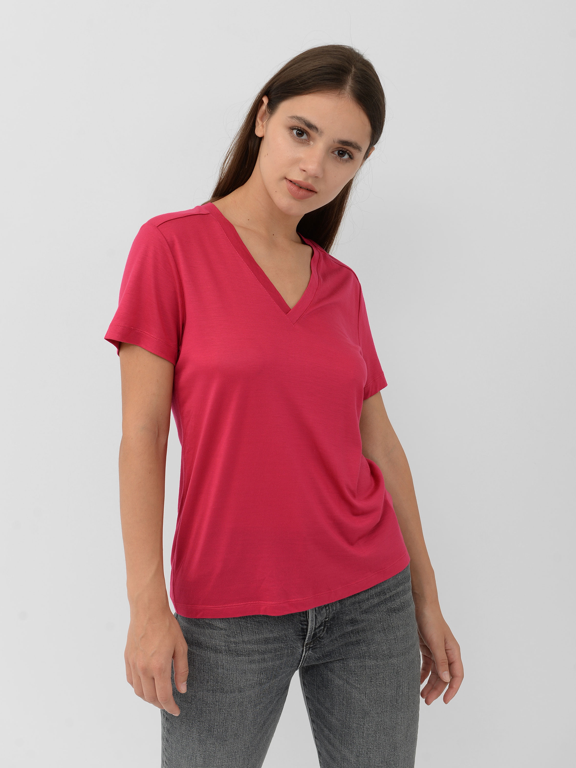 

Футболка MTWTFSS Weekday  малиновый 2700405, Футболка MTWTFSS Weekday S малиновый 2700405