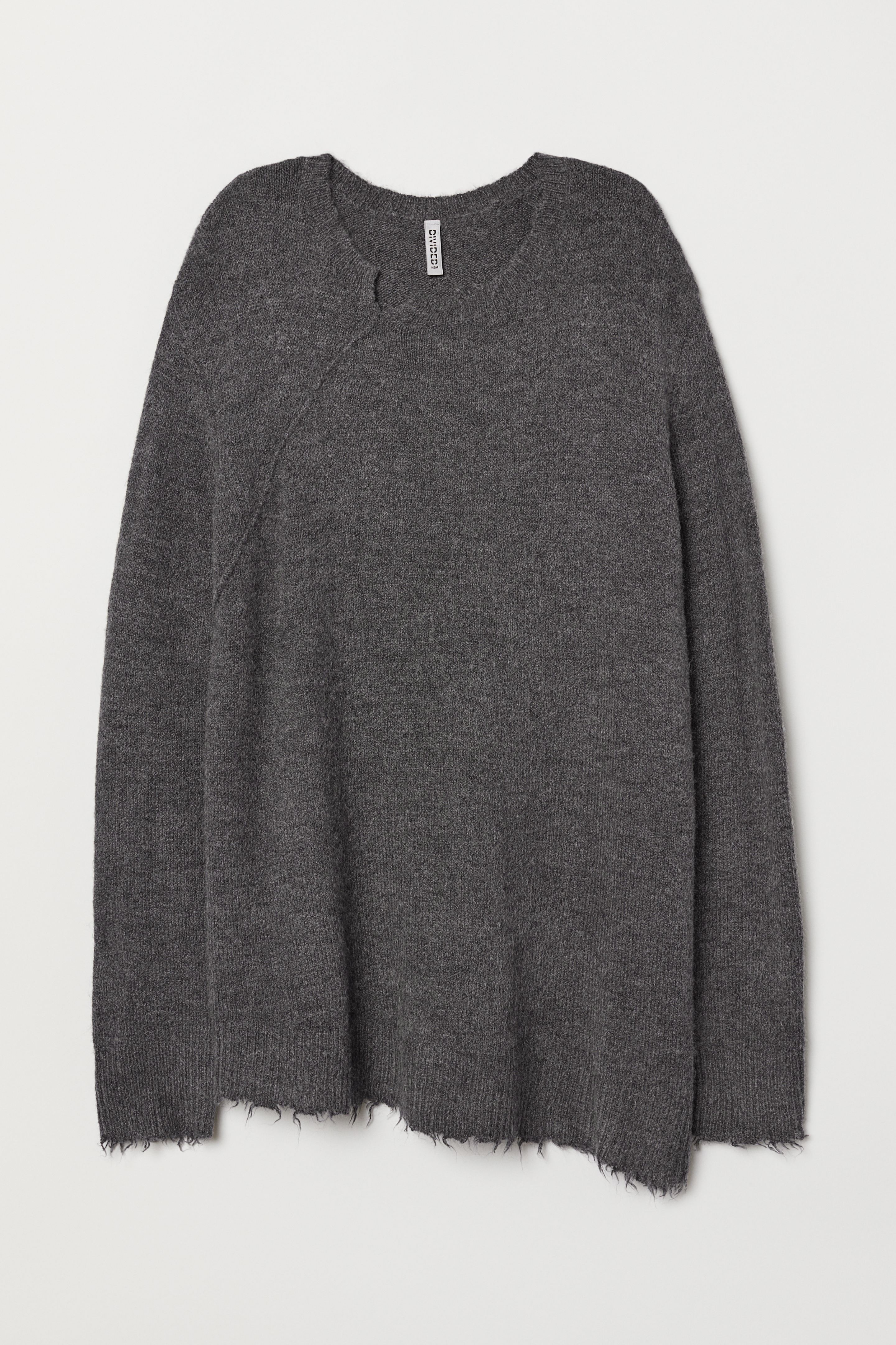 

Джемпер H&M S темно серый 5773887