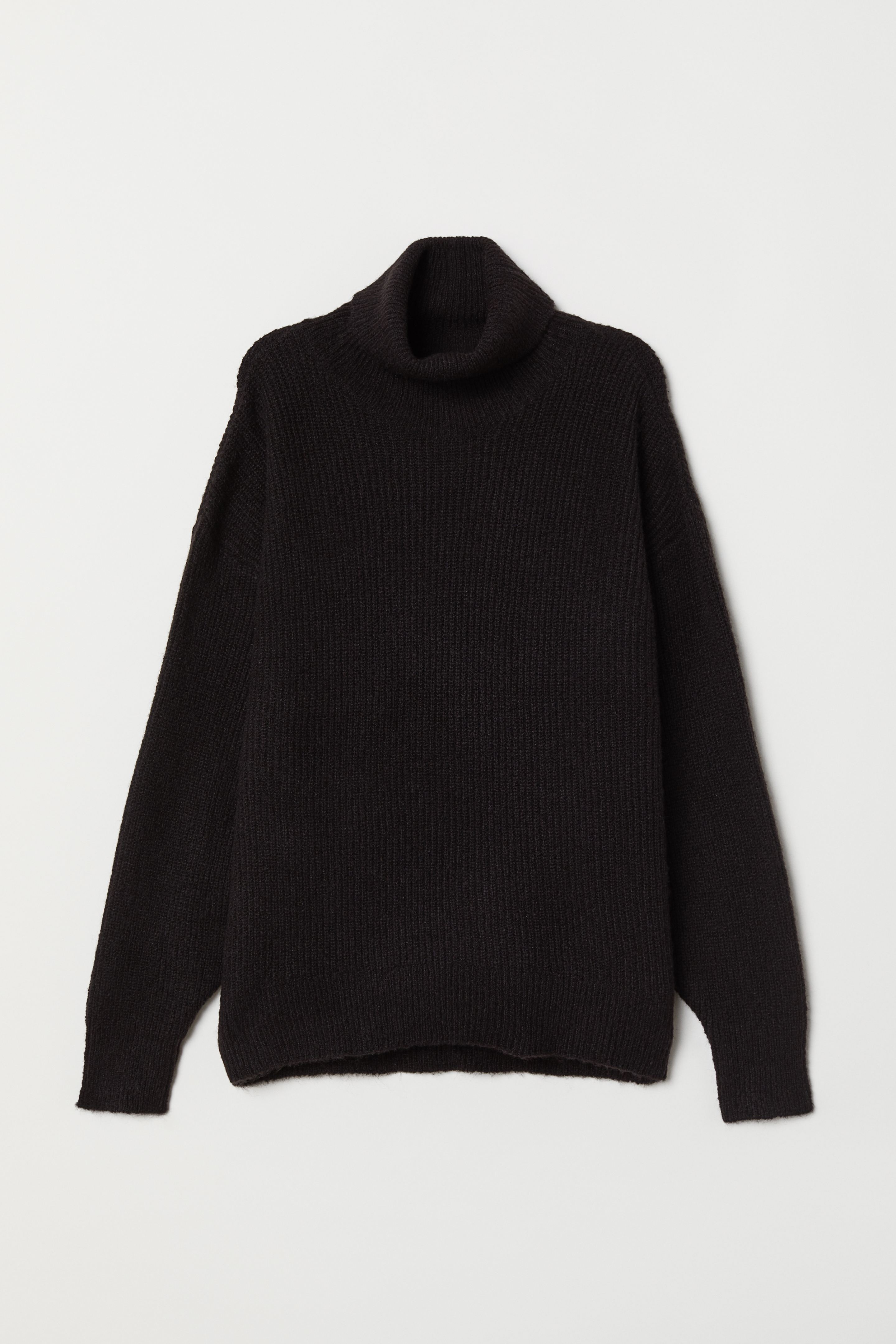 

Свитер H&M S черный 691300