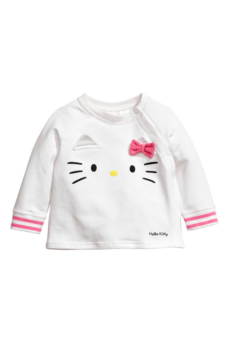 

Свитшот H&M 56см белый 578095