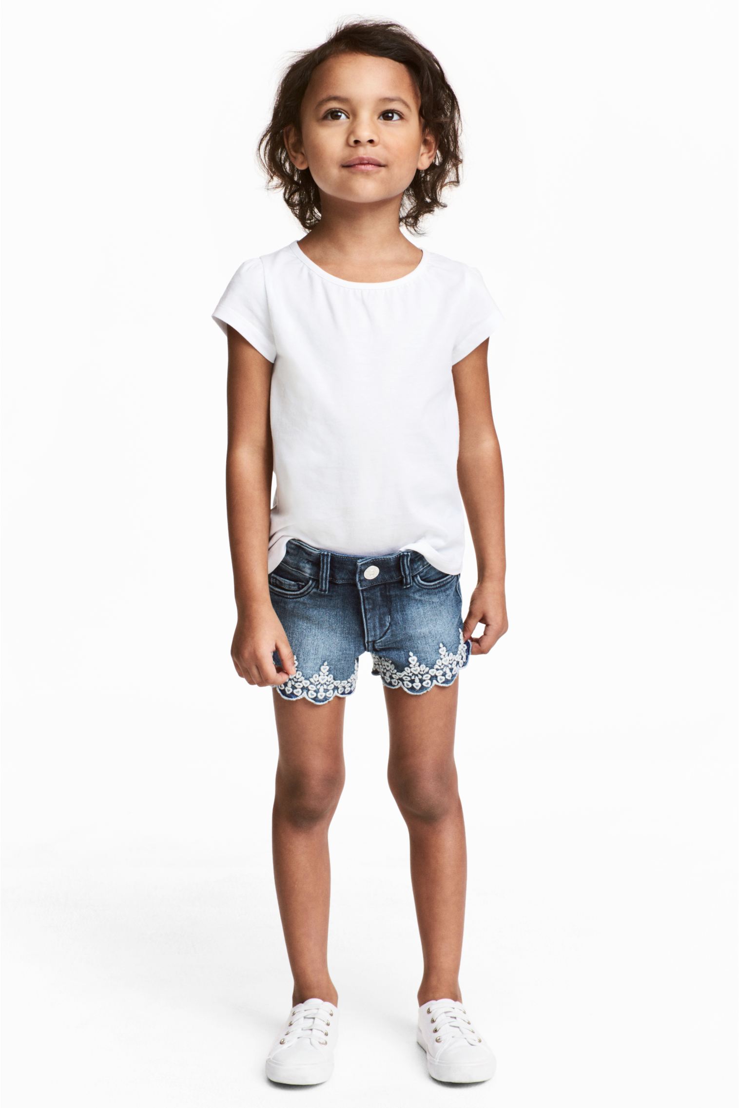 

Шорты H&M 104см синий 4773825