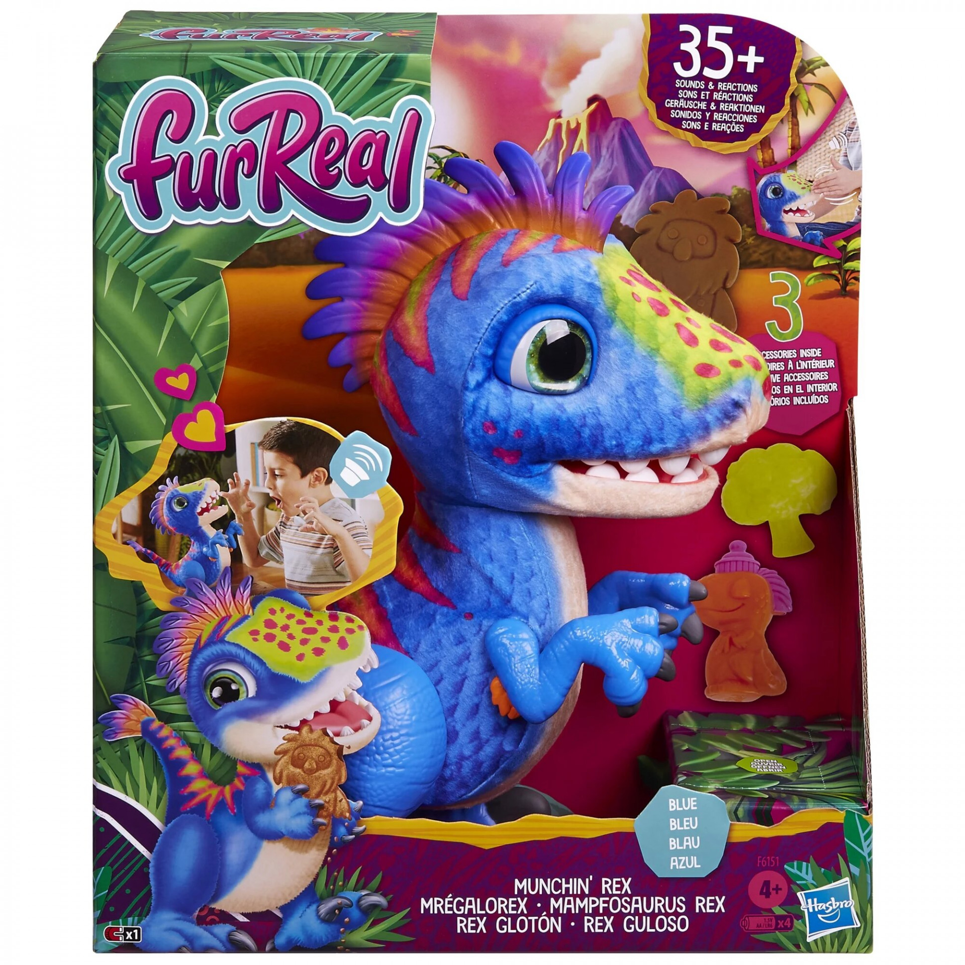 Интерактивная игрушка Малыш Динозавр Рекс FurReal Munchin Rex Dinosaur –  фото, отзывы, характеристики в интернет-магазине ROZETKA от продавца: Zaika  | Купить в Украине: Киеве, Харькове, Днепре, Одессе, Запорожье, Львове